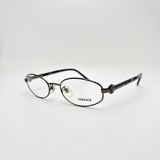 VERSACE 베르사체 그레이 오벌 메탈테