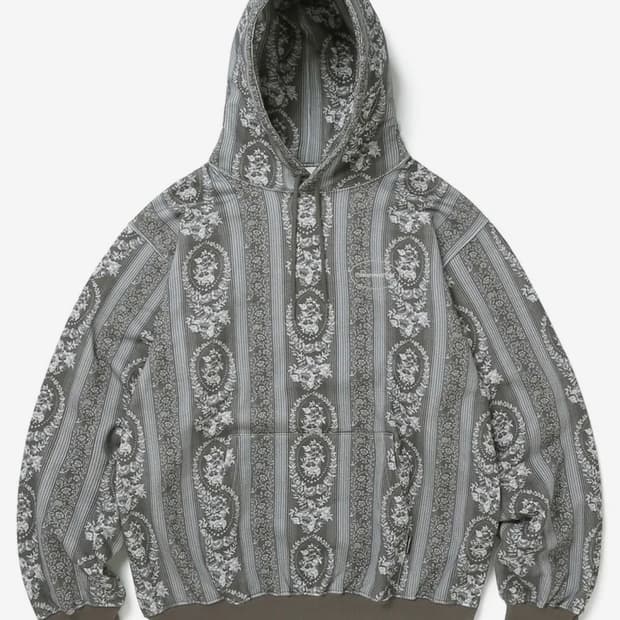 [ 디스이즈네버댓 ] Floral hooded sweatshirt