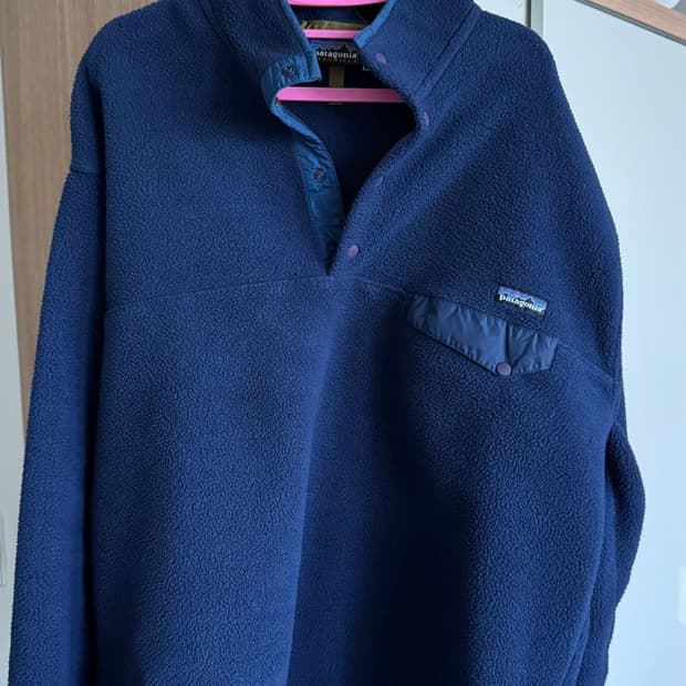파타고니아 신칠라 네이비 블루 빈티지 1997년식 스냅티 XL