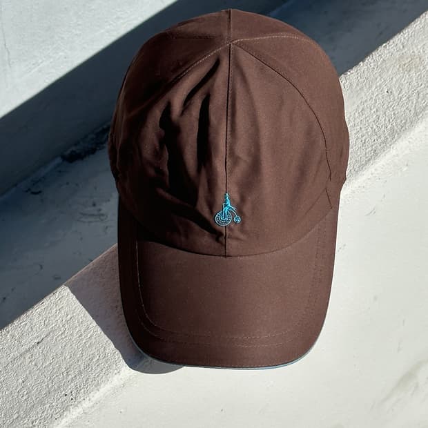 [F] 빈폴 로고 브라운 우븐 볼캡 모자