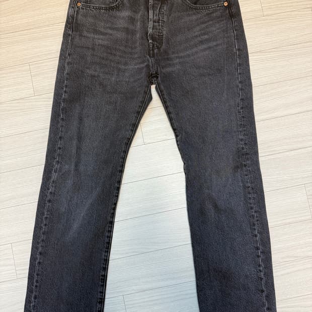 리바이스 501 블랙진 32-32