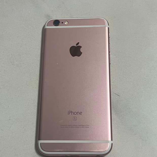 아이폰6s 로즈골드