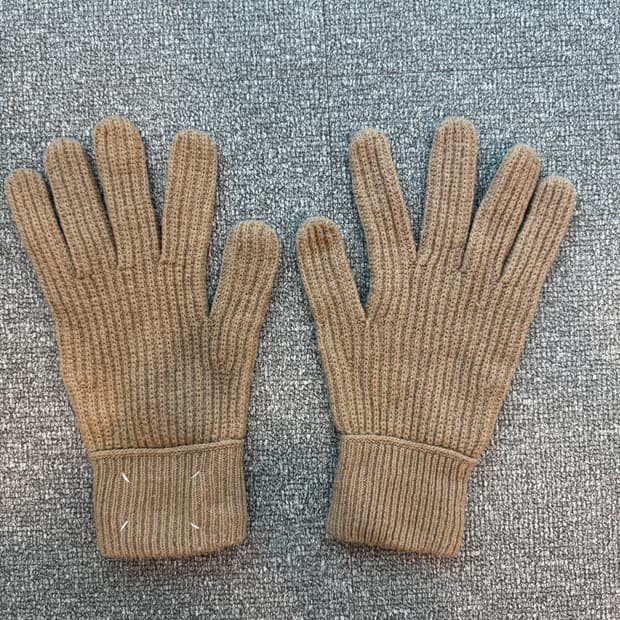 메종 마르지엘라 시그니처 스티치 레더 글러브 M 