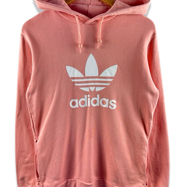 아디다스 트레포일 핑크 후드티2517