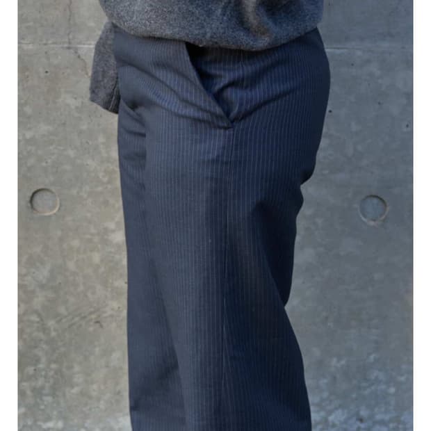 머듈 라운지 스트라이프 팬츠