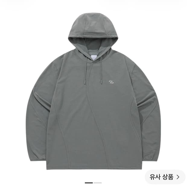 [3] 산산기어 롱슬리브 후디 카키 - 23FW 