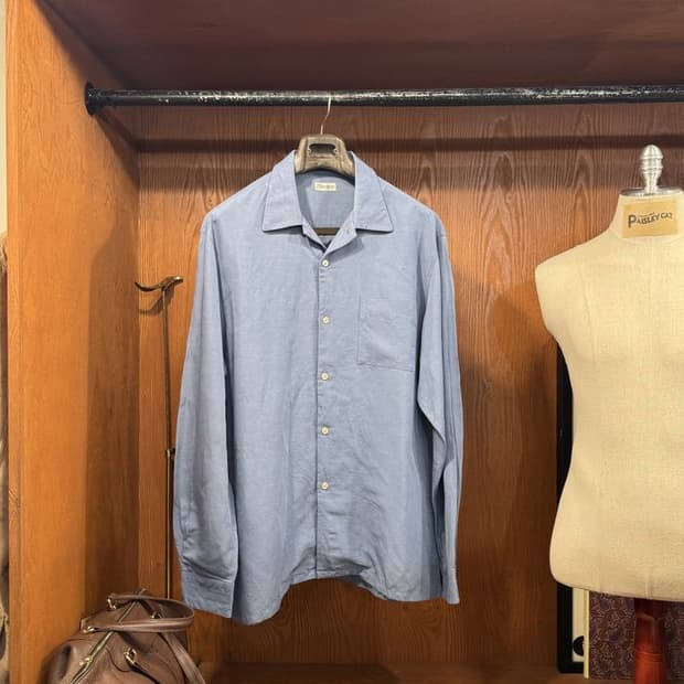 카모시타 레이온 오픈칼라 셔츠