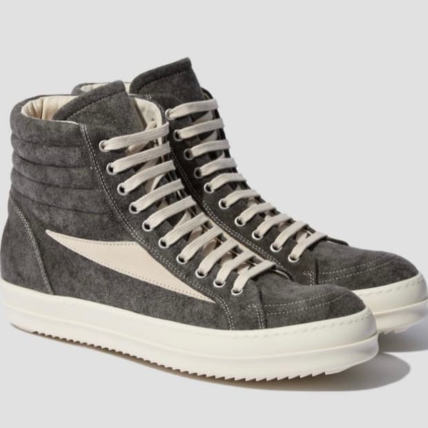 릭오웬스 릭반스 하이 더스트밀크