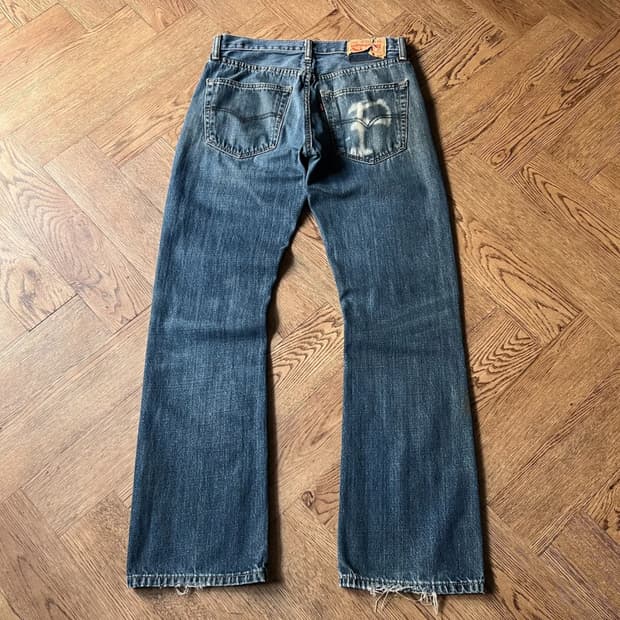 [31]리바이스 517 블리치드 커스텀 플레어진 F1