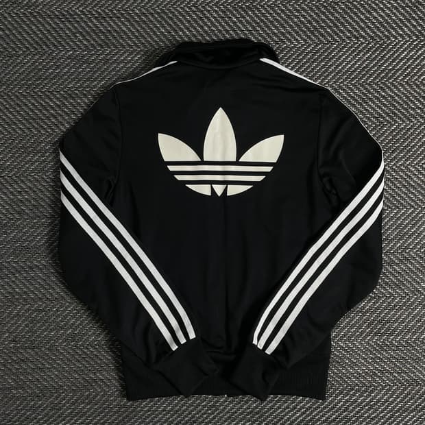 아디다스 파이어버드 빅로고 크롭 트랙탑 져지 o 3201