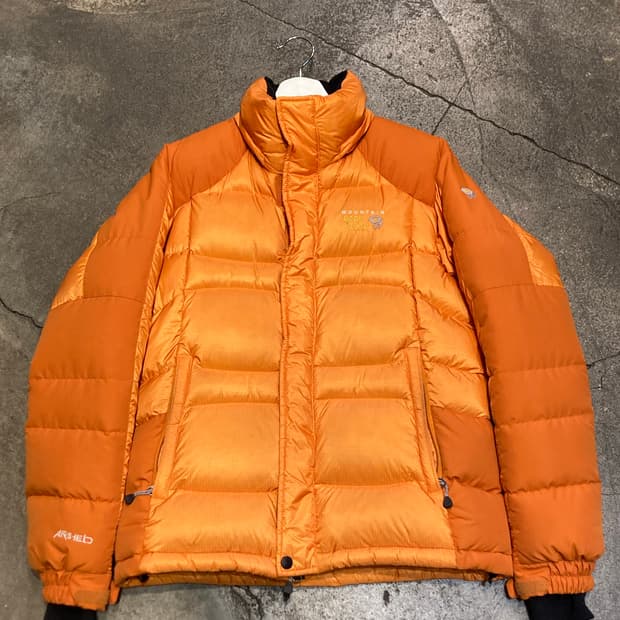 마운틴하드웨어 오렌지 패딩 자켓 여성M
