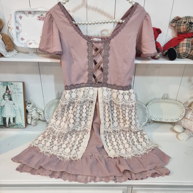 axes femme 레이스 원피스