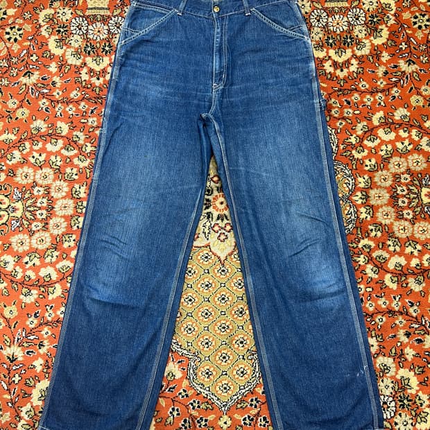 [34] 에드윈 빈티지 카펜터 데님 팬츠