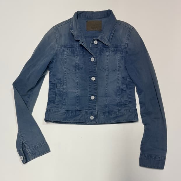 여성 블루블루재팬 일본빈티지 크롭 데님 자켓