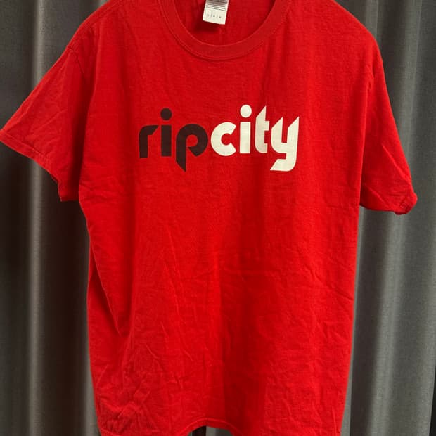 (L) Ripcity NBA 포틀랜드 트레일블레이저스 티셔츠