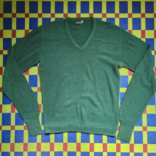 80s 제이씨페니 브이넥 스웨터(USAmade)