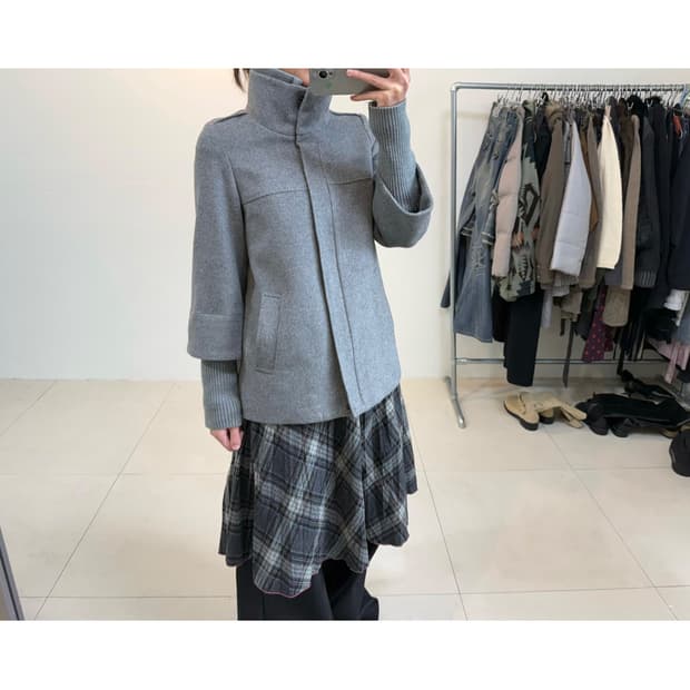 빈티지 레이어드 자켓