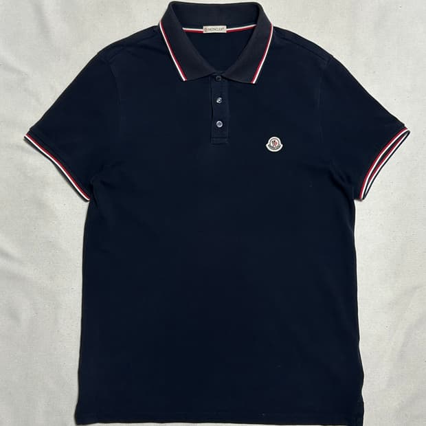 🫶🏻몽클레어 네이비 카라 반팔티🫶🏻