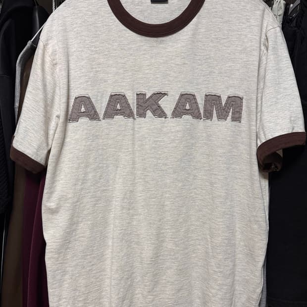 Logo Patch Ringer Top (Brown) size2
