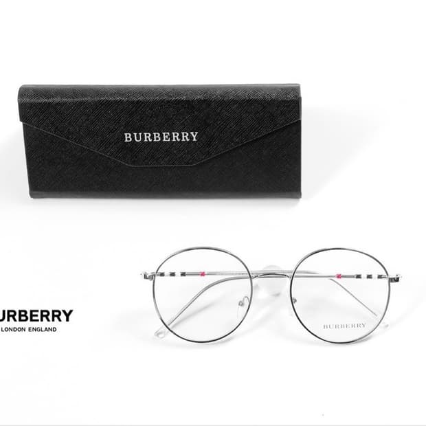 버버리 클래식 실버 남녀공용 안경