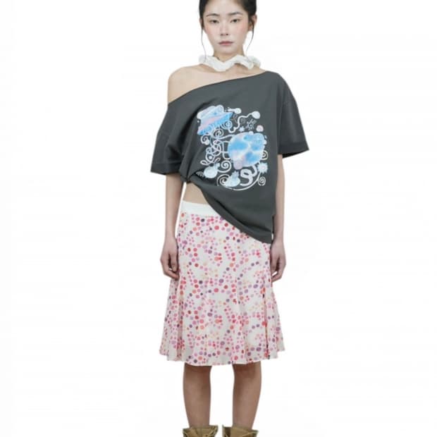 [EARTHJIGU] FRONT BACK JELLYFISH TEE 🪼
