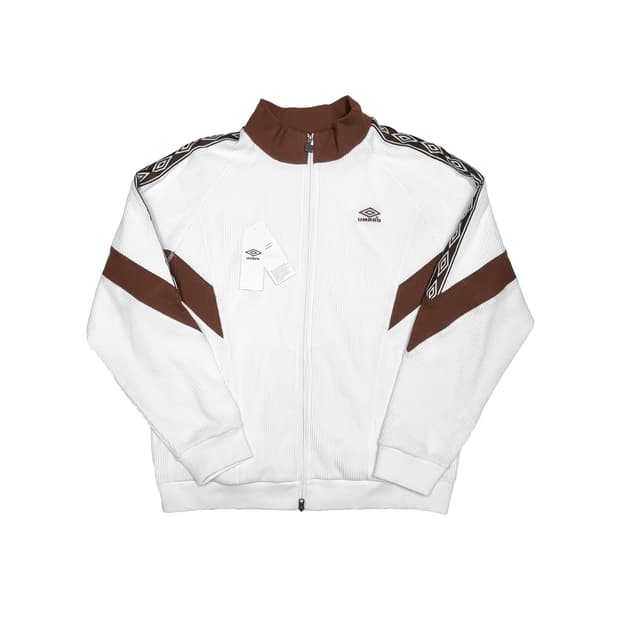 엄브로 | 컬러블럭 와플 트랙자켓 | 스위트 팝콘 | 110