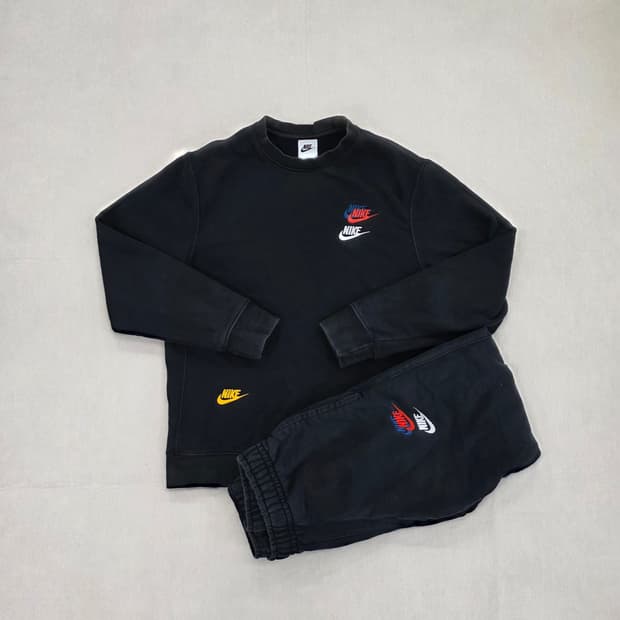 [S] 나이키 멀티스우시 트레이닝 조거 팬츠 세트 1223J1