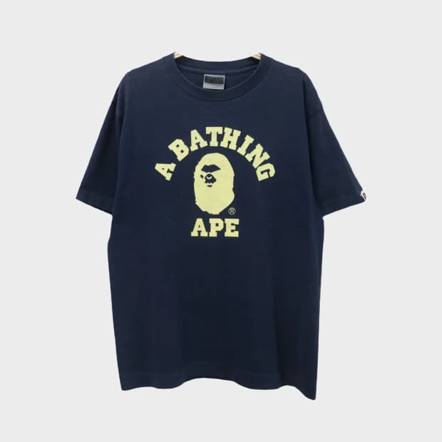 베이프 로고 반팔 티셔츠 65934