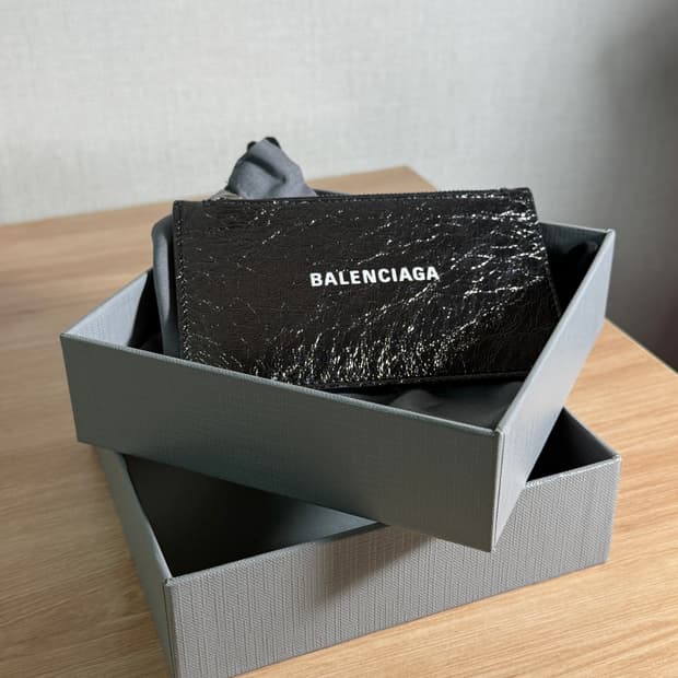 Balenciaga 발렌시아가 캐시 롱 코인 카드홀더