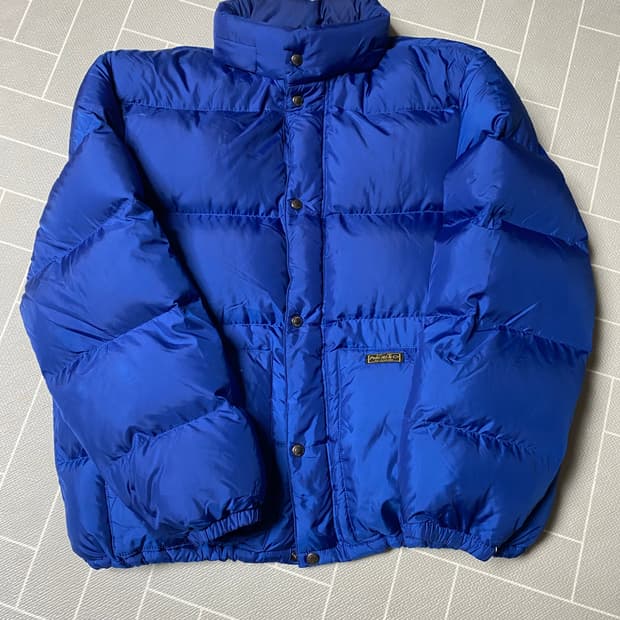 폴로 푸퍼 패딩 블루xl