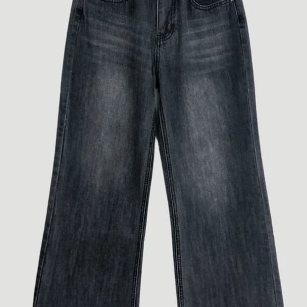 와이드 데님 팬츠 청바지 에이블리 니어웨어