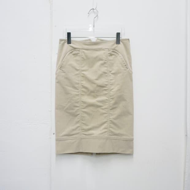 STELLA MCCARTNEY corduroy midi skirt