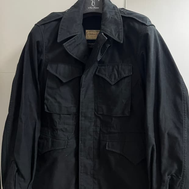 택포43) 버즈릭슨 윌리엄깁슨 M-43 필드자켓 블랙 38  m43