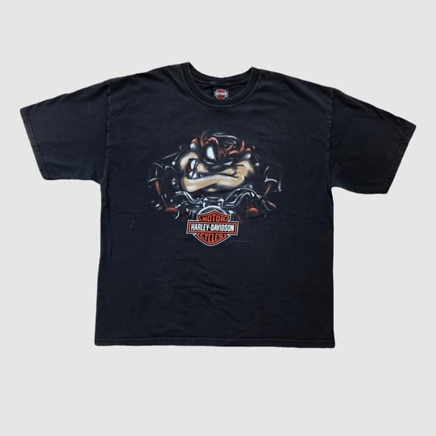 [XL] 할리데이비슨 루니툰즈 티셔츠