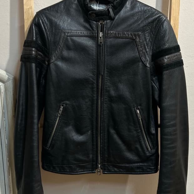 아르마니 레더자켓