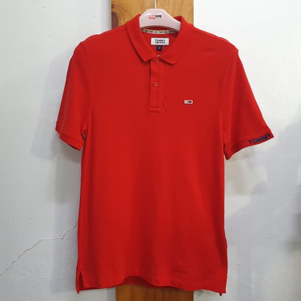 TOMMY JEANS 반팔 폴로티(100)