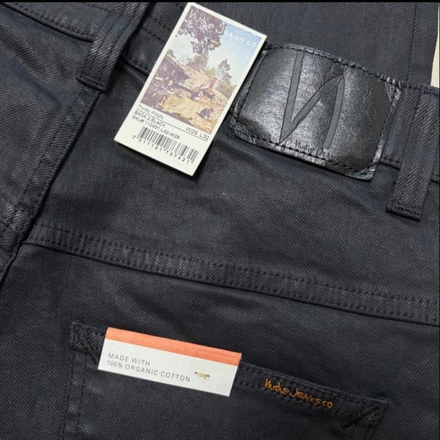 Nudie jeans thin fit / Black coated 30