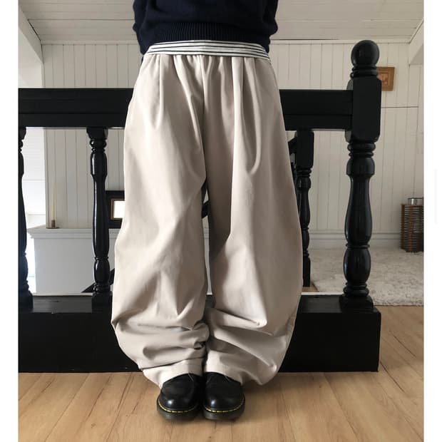 (새제품/정가이하) 릿킴 플러피 데일리 팬츠 FLUFFY DAILY PA