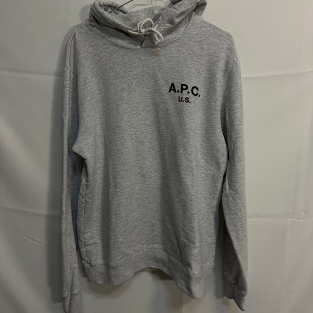 A.P.C U.S 그레이 후드티 L(100사이즈)