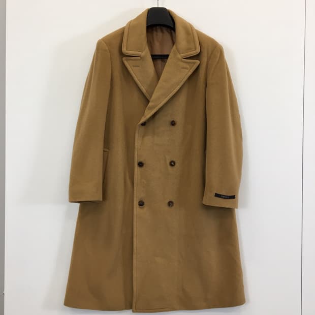 DKNY 울 100% 더블 카멜코트 100 