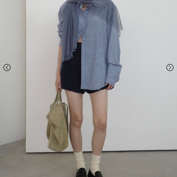 휘 소르베 머플러 블루