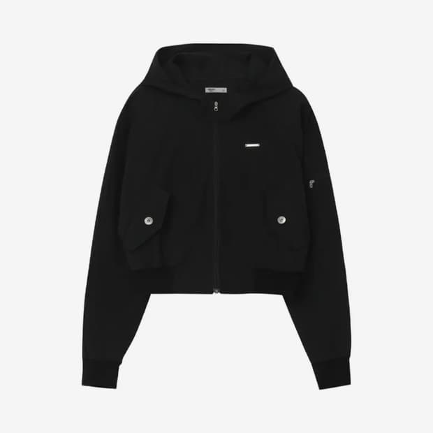 미세키서울 포켓 후드 자켓 Pocket hoodie jacket BLAC