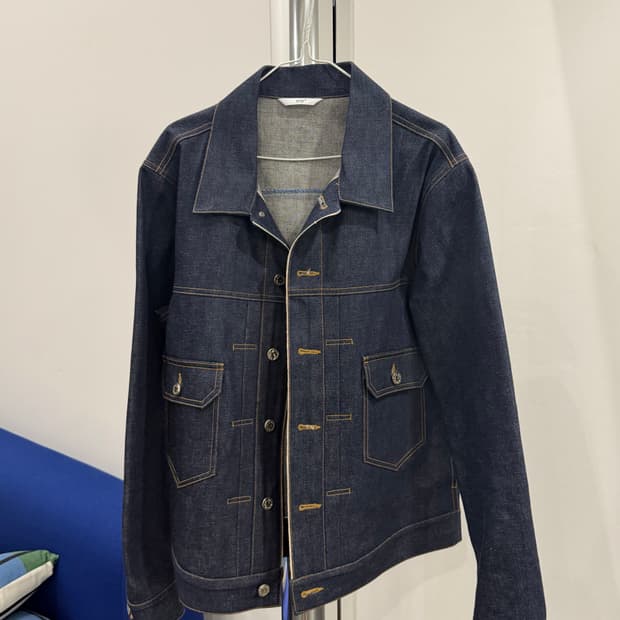Stu 셀비지 데님자켓 L