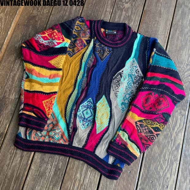 coogi 쿠지 케이블니트