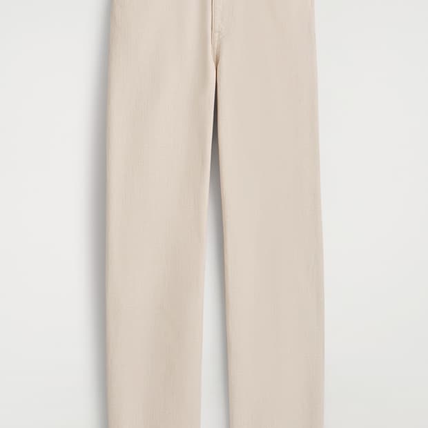 코스 COS  캔버스 스트레이트 레그 진