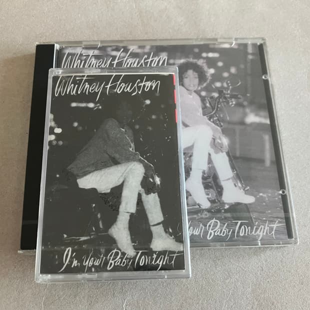 90년대 휘트니휴스턴 3집 라이센스 초판 미개봉 CD + 카세트테이프 팝