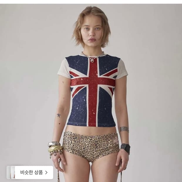 스컬프터 scultor union jack 유니언잭 성조기 티셔츠 tee