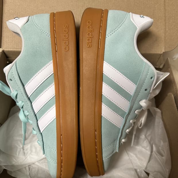 아디다스 그랜드 코트 알파 민트 235 