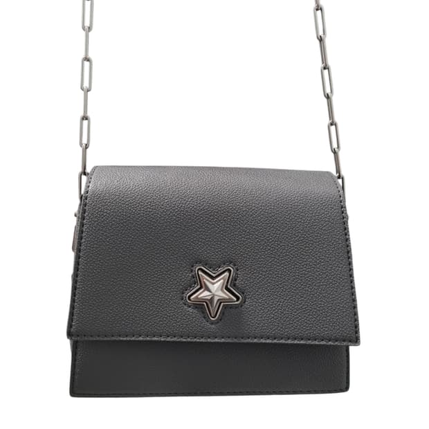 찰스앤키스 가죽 크로스 체인 백