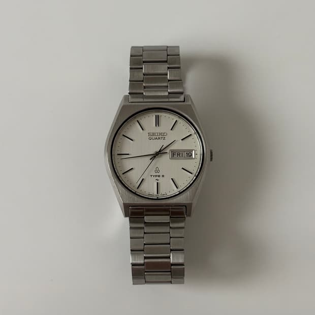 1970s TYPE2 Silver Quartz